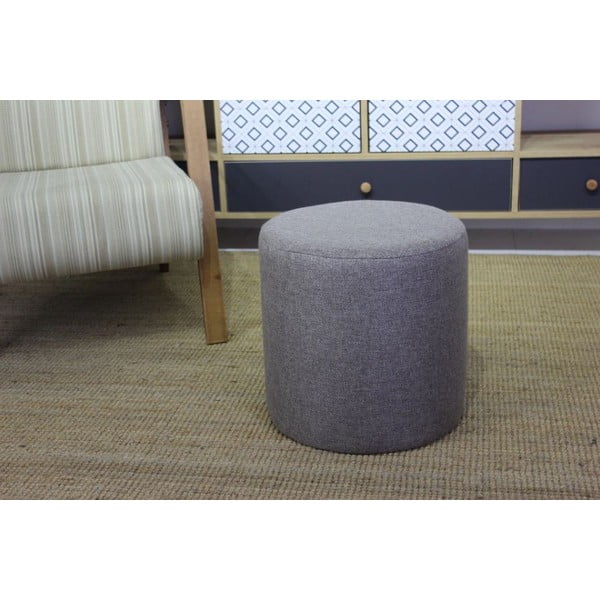 Šedý taburet Silindir  – Balcab Home-image-4