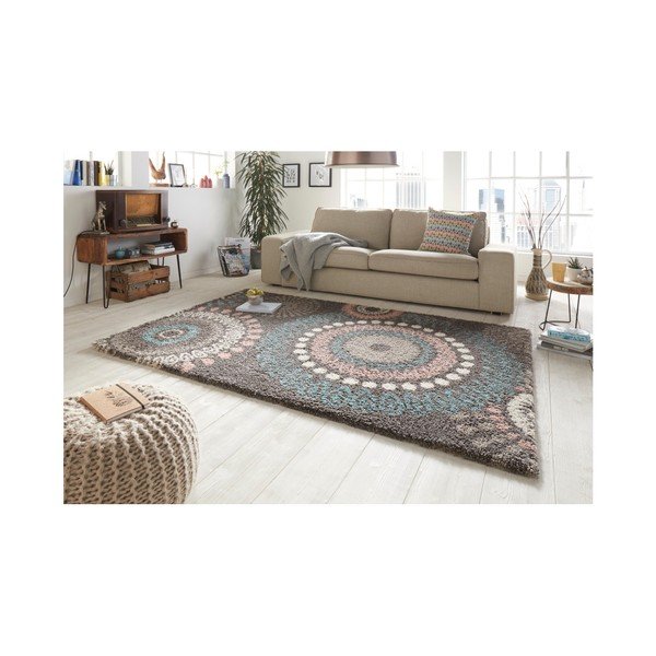 Šedý koberec Mint Rugs Globe, 80 x 150 cm-image-3