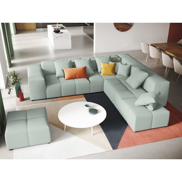 Zelená rohová pohovka (variabilní) Rome - Cosmopolitan Design-image-1