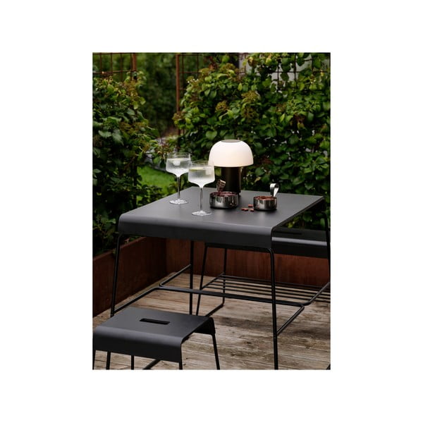 Černá kovová stolička A-Stool – Zone-image-3