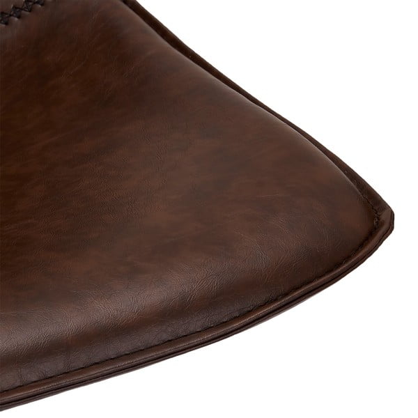 Sada 2 tmavě hnědých barových židlí Furnhouse Isabel-image-1