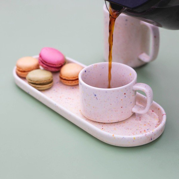 Béžový porcelánový šálek 170 ml Fika – ONA-image-2
