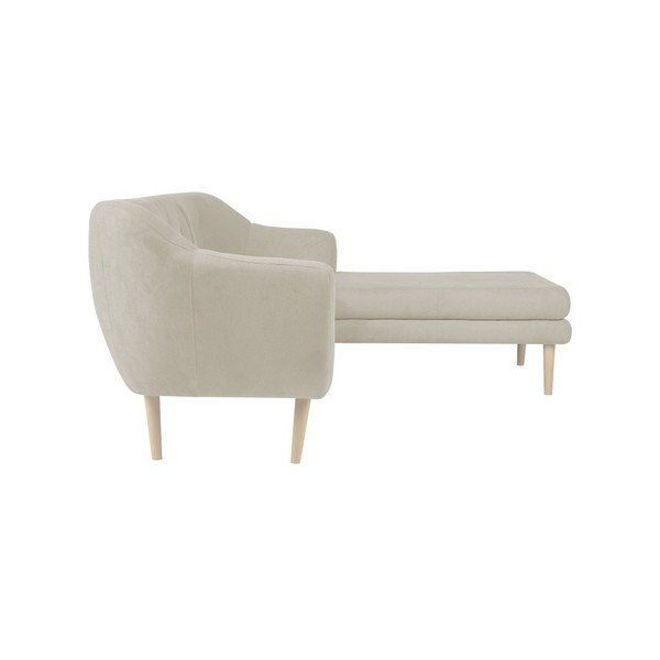 Béžová pohovka s lenoškou na pravé straně Mazzini Sofas Sicile-image-2