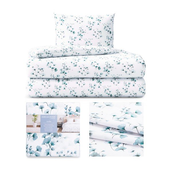 Bavlněné povlečení na jednolůžko AmeliaHome Averi Aruba, 135 x 200 cm-image-2