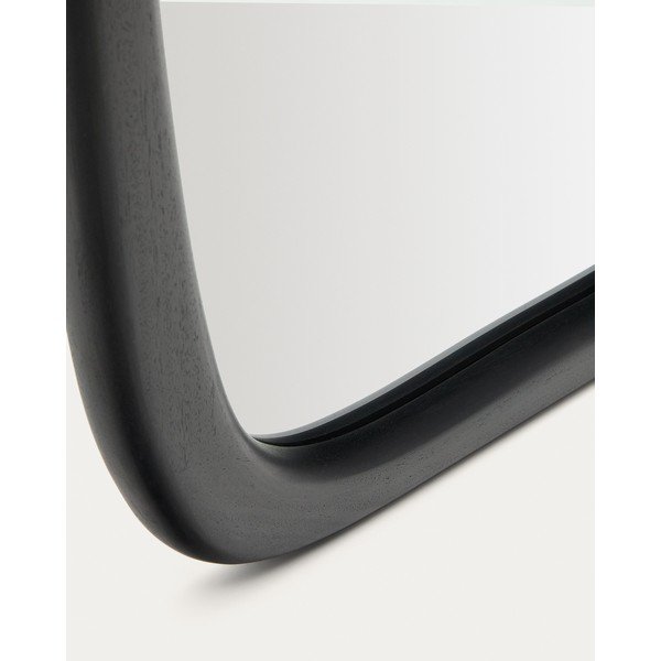 Nástěnné zrcadlo s dřevěným rámem 61x158 cm Alura – Kave Home-image-4