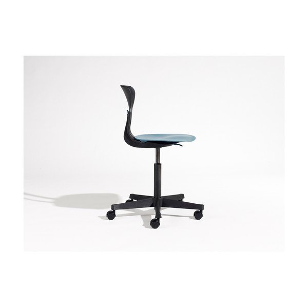 Modro-černá dětská otočná židle na kolečkách Flexa Ray-image-1