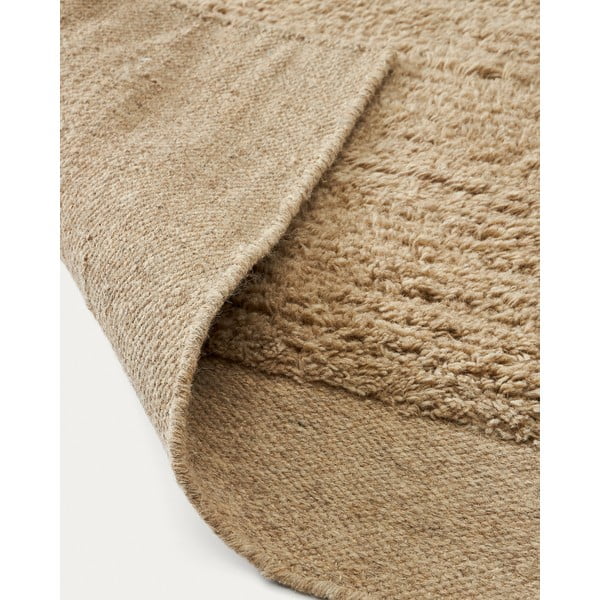 Béžový vlněný koberec 160x230 cm Marely – Kave Home-image-3