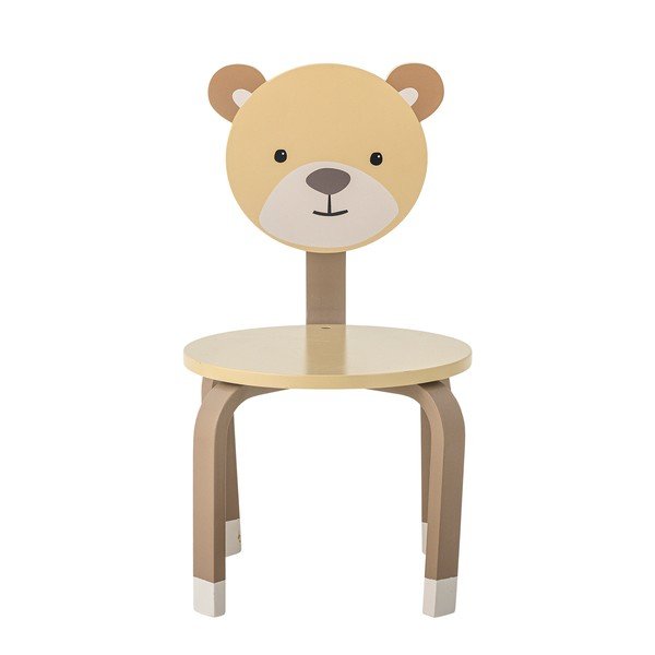 Světle žluto-béžová dětská židle Marle – Bloomingville Mini-image-2