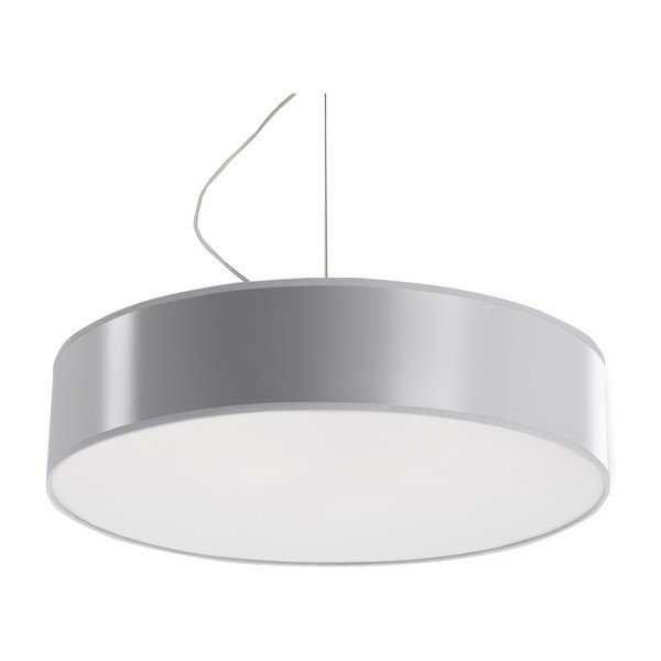 Šedé závěsné svítidlo ø 45 cm Atis – Sollux