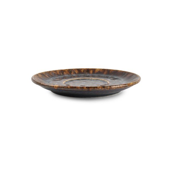 Hnědý porcelánový podšálek ø 15 cm Resto – BonBistro-image-1