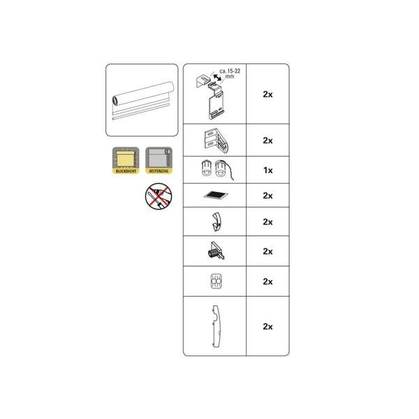 Roleta v přírodní barvě 80x150 cm Mini Termo – Gardinia-image-4