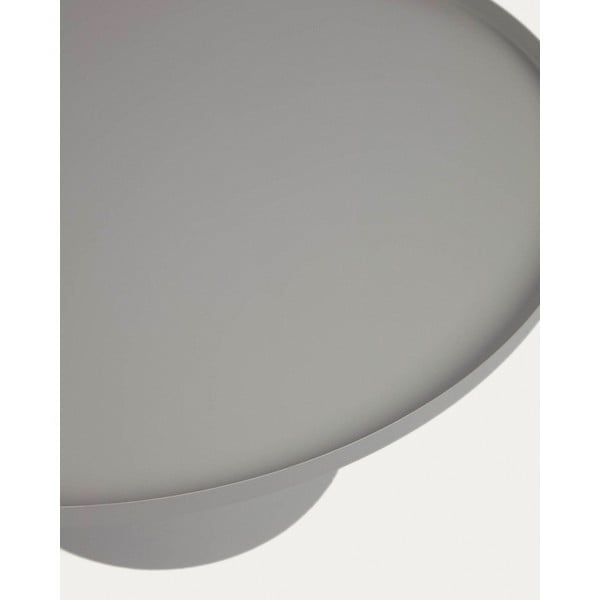 Kovový kulatý odkládací stolek ø 72 cm Fleksa – Kave Home-image-4