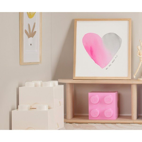 Bílý úložný box čtverec LEGO®-image-1