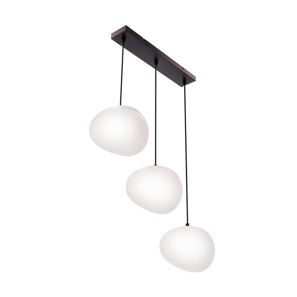 Černo-bílé závěsné svítidlo Stones – Candellux Lighting-image-4