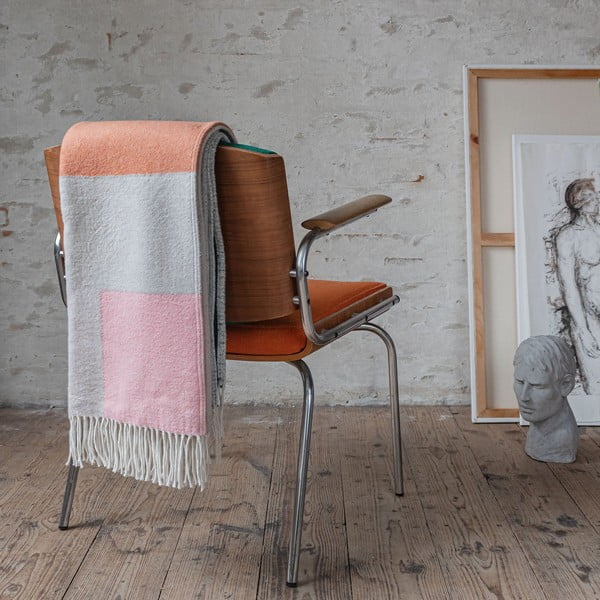 Deka v zeleno-cihlové barvě 125x190 cm Brick – Mette Ditmer Denmark-image-1