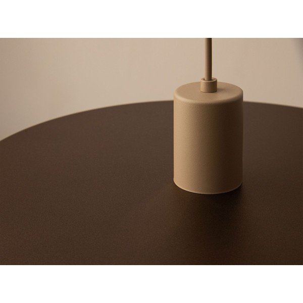 Světle hnědé kovové závěsné svítidlo ø 40 cm Ori – Micadoni -image-3