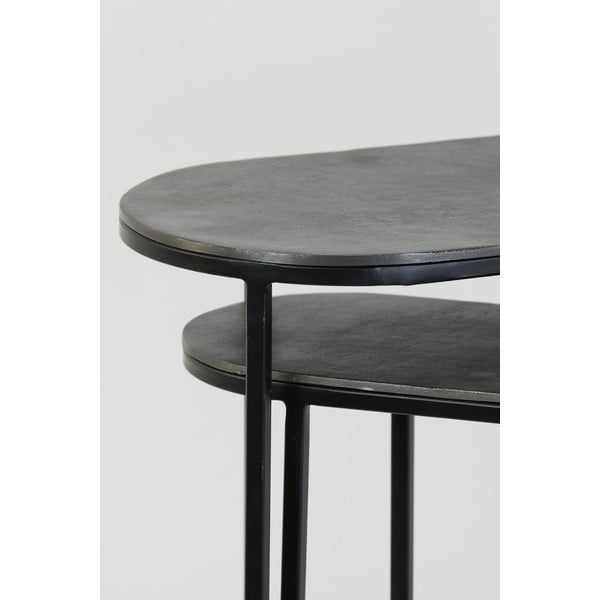 Kovové odkládací stolky v sadě 2 ks 26x53 cm Bocov – Light & Living-image-3