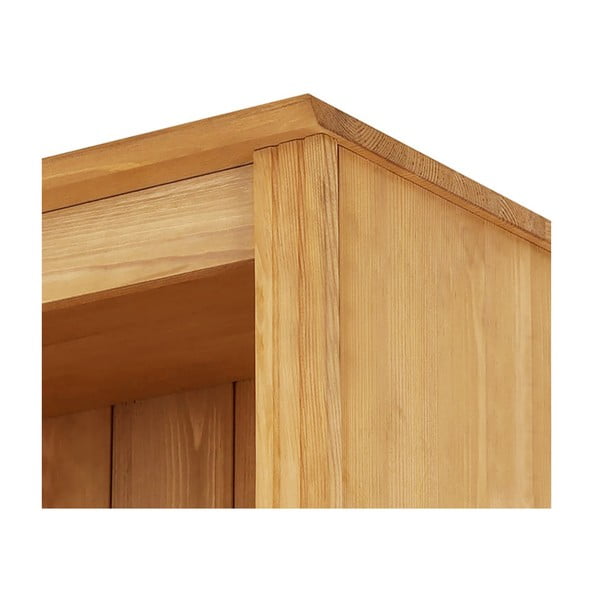 Knihovna z borovicového dřeva v přírodní barvě 296x223 cm Anita – Støraa-image-4