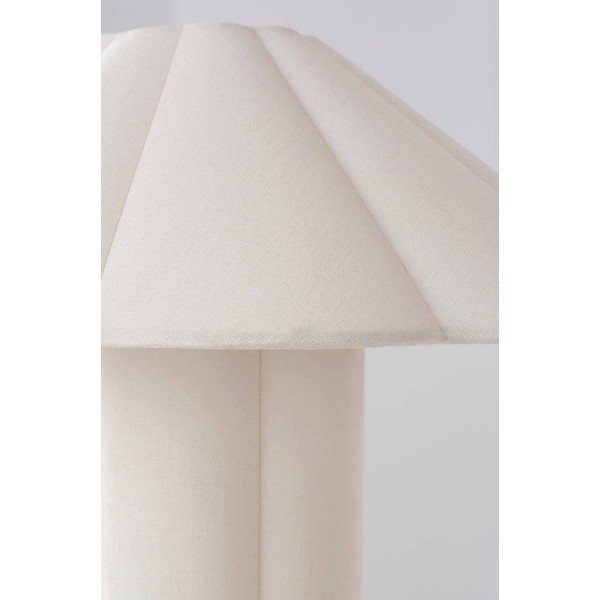 Krémová lněná stolní lampa (výška 38 cm) Gerd – Jotex-image-3