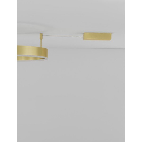Hliníkové LED stmívatelné stropní svítidlo v mosazné barvě Motif – Nova Luce-image-3