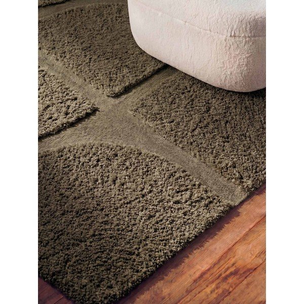 Khaki ručně tkaný koberec 80x150 cm Lambeth Jasper – Ted Baker-image-1