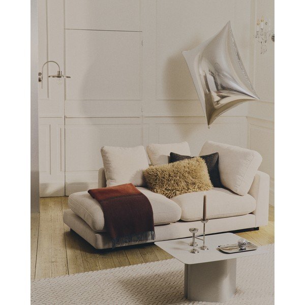 Nástěnné svítidlo ve stříbrné barvě ø 27 cm Nuvira – Kave Home-image-3