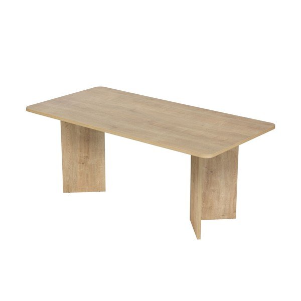 Jídelní stůl v dekoru dubu 90x180 cm Linza – Kalune Design-image-3