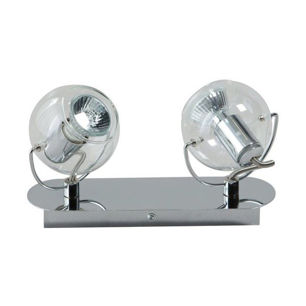 Stropní svítidlo ETH Vetro Silver Duo