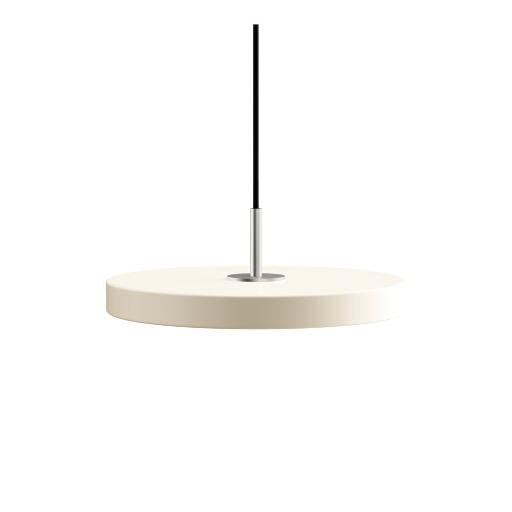 Krémové LED závěsné svítidlo s kovovým stínidlem ø 31 cm Asteria Mini – UMAGE
