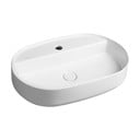 Bílé keramické umyvadlo 60x40 cm Infinity Oval – Sapho