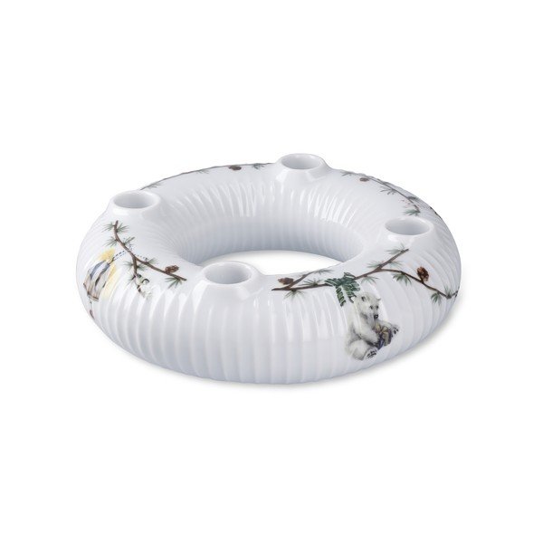 Porcelánový adventní svícen s vánočním motivem Hammershøi Christmas – Kähler Design