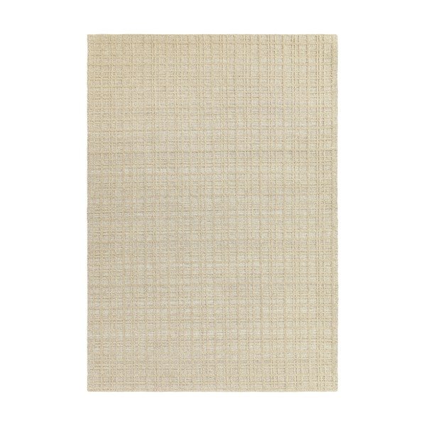 Krémový ručně tkaný koberec s příměsí vlny 200x290 cm Thatch Sand – Asiatic Carpets