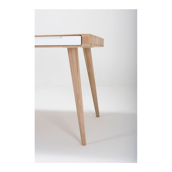 Jídelní stůl z dubového dřeva Gazzda Ena Two, 160 x 90 cm-image-3