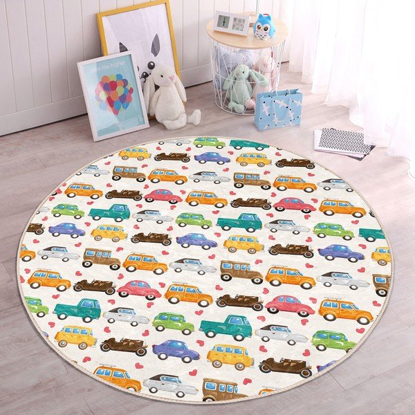 Dětský koberec ø 120 cm Comfort – Mila Home-image-3