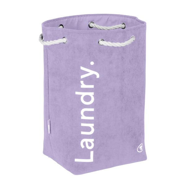 Fialový látkový koš na prádlo 35,5 l Tom Tailor – Wenko