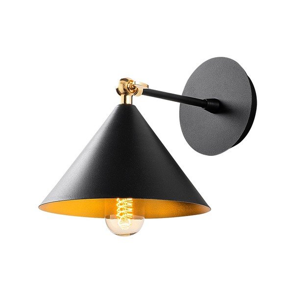 Černé nástěnné svítidlo Berceste – Opviq lights-image-2