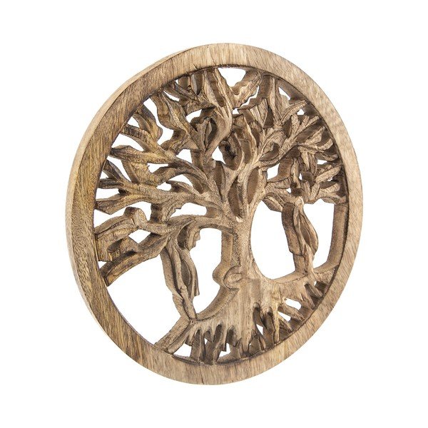 Dřevěná nástěnná dekorace Mango – Orion-image-2