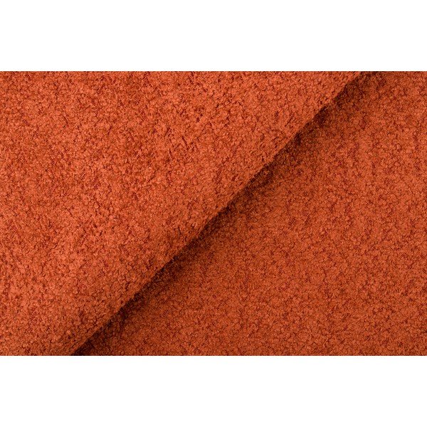 Modul pohovky z textilie bouclé v cihlové barvě (variabilní) Roxy – Scandic-image-3