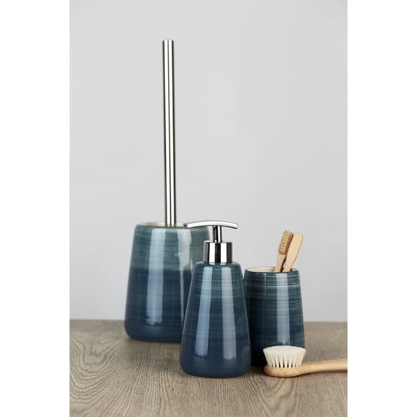 Petrolejově modrý toaletní kartáč Wenko Pottery-image-1