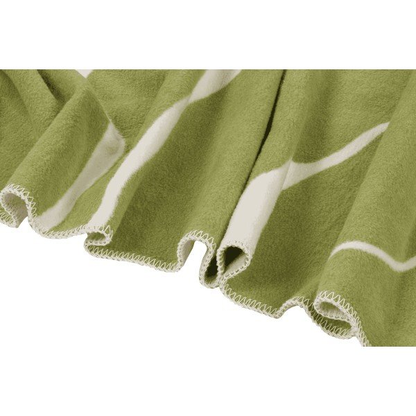 Zelená/krémová deka 150x200 cm Felu – noo.ma-image-4