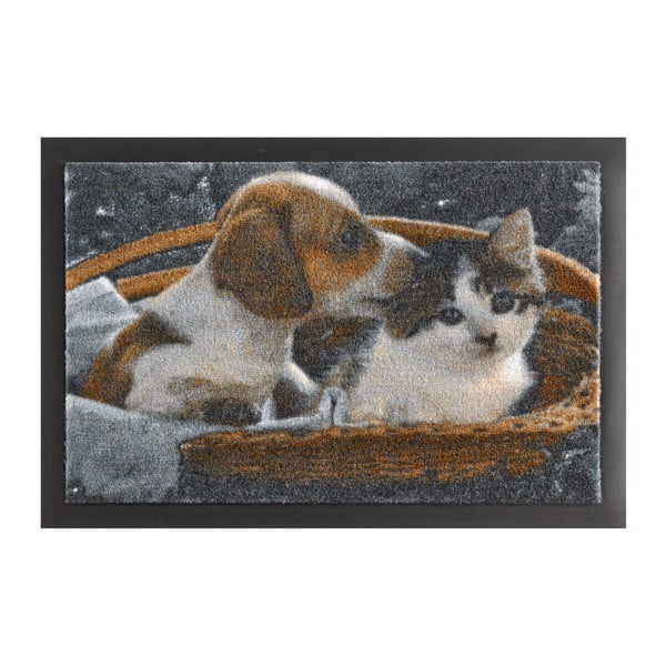 Rohožka Hanse Home Animals Dog and Cat, 40 x 60 cm