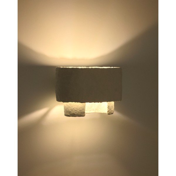 Bílé nástěnné svítidlo Bedala – Kave Home-image-1