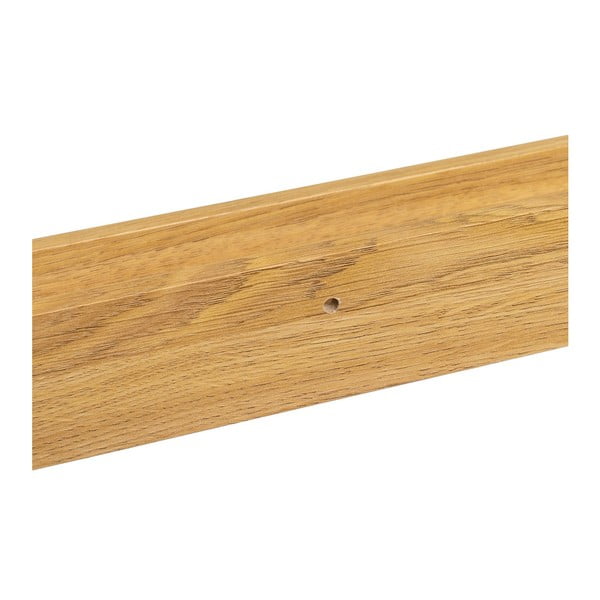 Police na obrázky v dekoru dubu v přírodní barvě 80 cm – Casa Selección-image-3