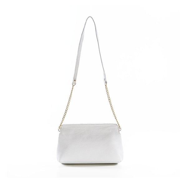 Kožená kabelka Envelope White-image-1