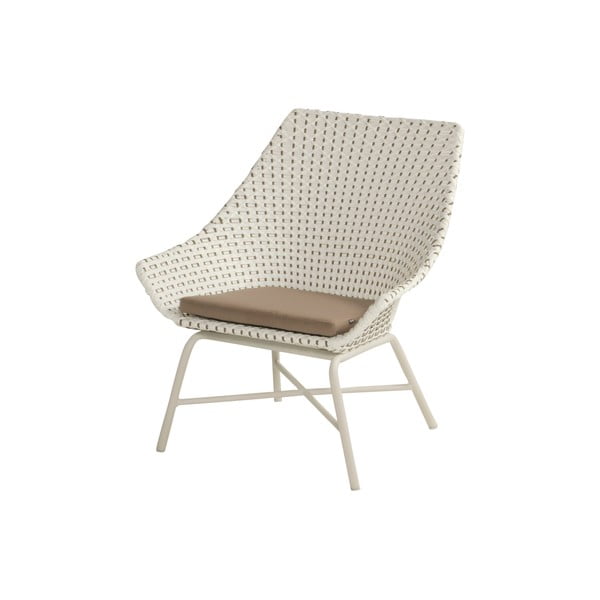Krémově bílé zahradní křeslo Hartman Delphine-image-1