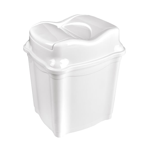 Bílý plastový odpadkový koš 9 l Whirpool – Orion