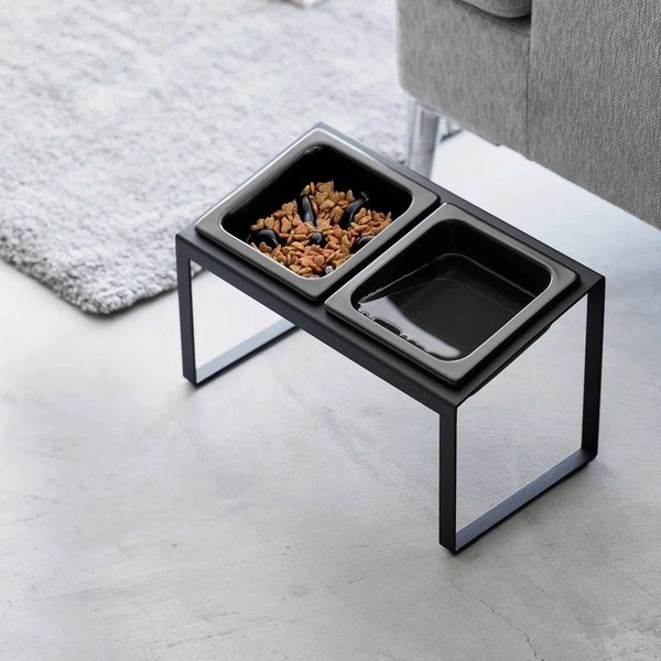 Keramický set misek s podstavcem pro domácího mazlíčka Nooks – YAMAZAKI-image-4