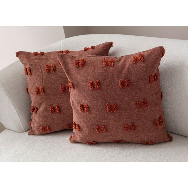 Povlaky na polštáře v sadě 2 ks 43x43 cm Tuffet – Mioli Decor-image-2