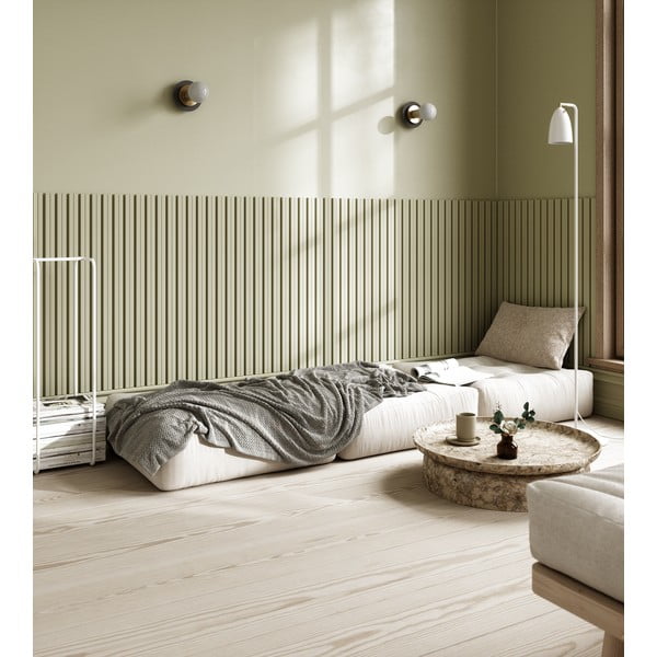 Manšestrový sedací puf Karup Design More Ivory-image-4