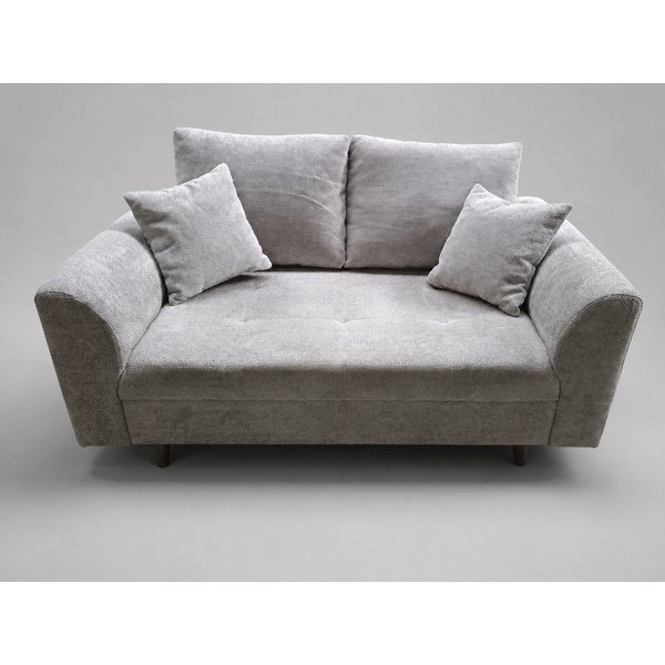 Šedá žinylková pohovka 150 cm Ariella - II. jakost – Ropez-image-1